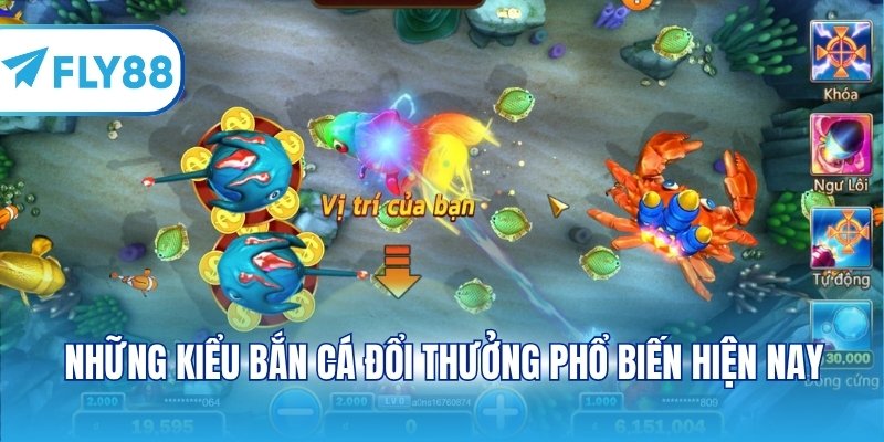 Những tựa game bắn cá đổi thưởng phổ biến hiện nay